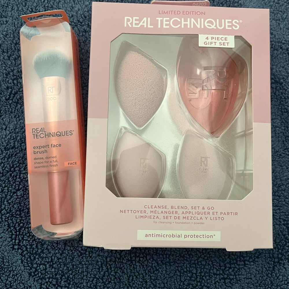 Real Techniques Limited Edition Pink Skincare Tool Set
